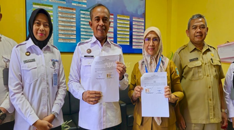 Tingkatkan Layanan Kesehatan, Lapas Pangkalpinang Perpanjang PKS dengan Puskesmas Gerunggang