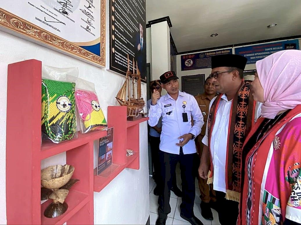 Lapas Wahai Dikunjungi Bupati, Karya Warga Binaan Tuai Apresiasi