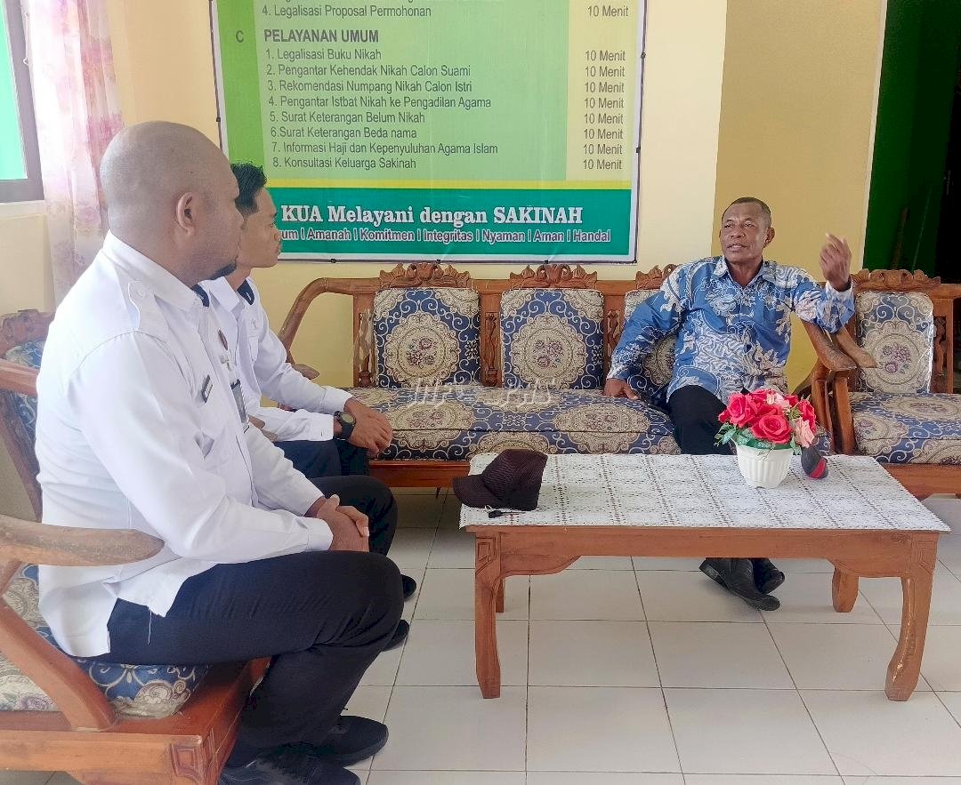 Perkuat Pembinaan Kepribadian, Lapas Geser Gandeng KUA Seram Timur