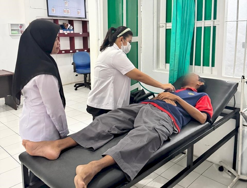 Antisipasi Penyakit Musim Hujan, Rutan Ambon Periksa Kesehatan Warga Binaan