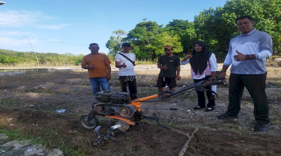 Bantuan Mesin Kultivator Tingkatkan Pembinaan Sektor Pertanian di Lapas Namlea
