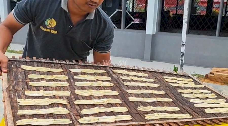 Produksi Sale Pisang, Sarana Pembinaan dan Kemandirian Warga Binaan Lapas Muara Bungo