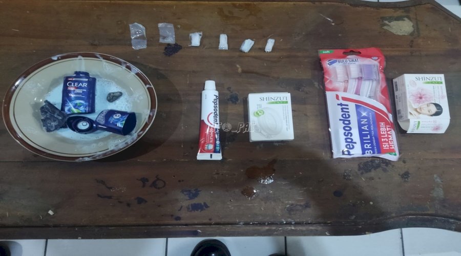 Petugas Lapas Parigi Gagalkan Upaya Penyelundupan Kristal Sabu