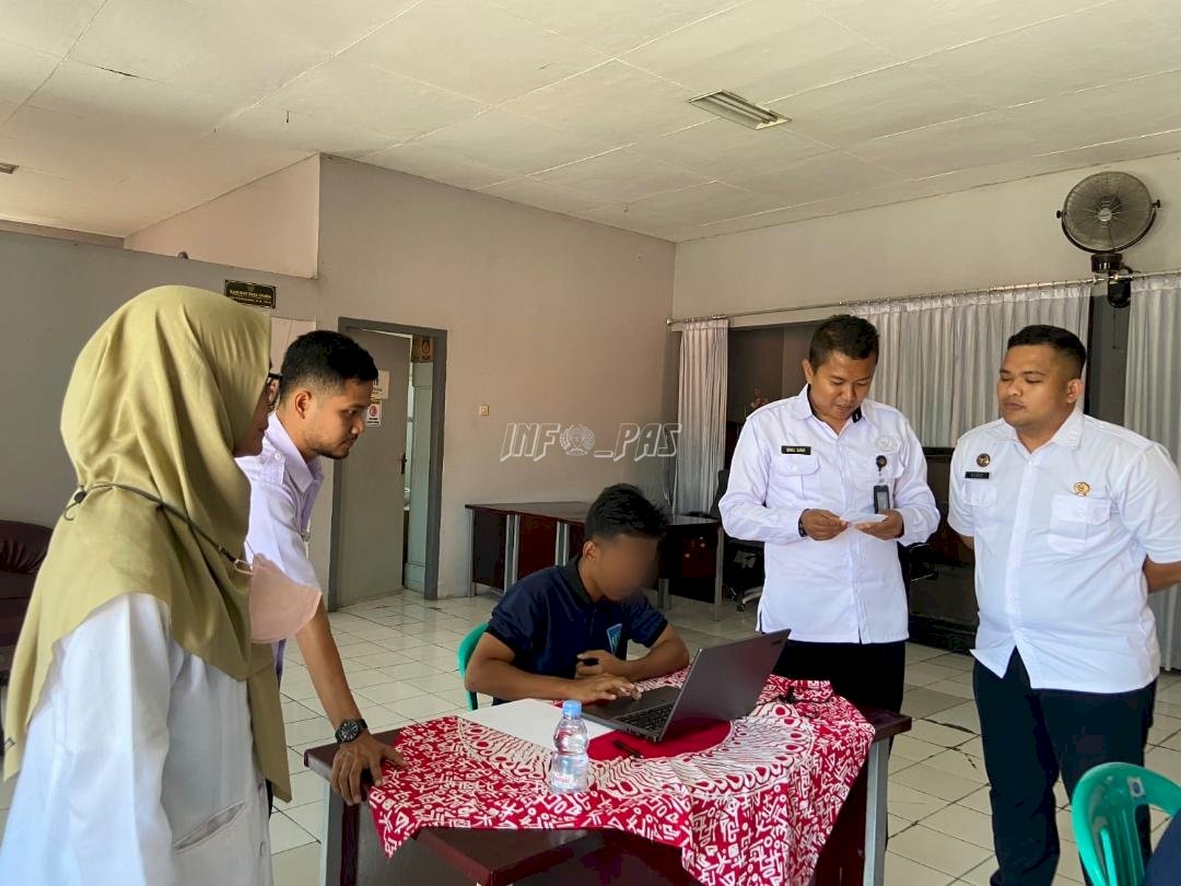 Dukung Pendidikan, Lapas Brebes Fasilitasi ANBK Paket C Warga Binaan