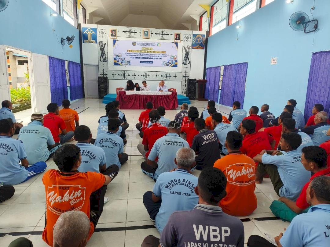 Lapas Piru Gelar Temu Sapa, Pastikan Hak Warga Binaan Terpenuhi