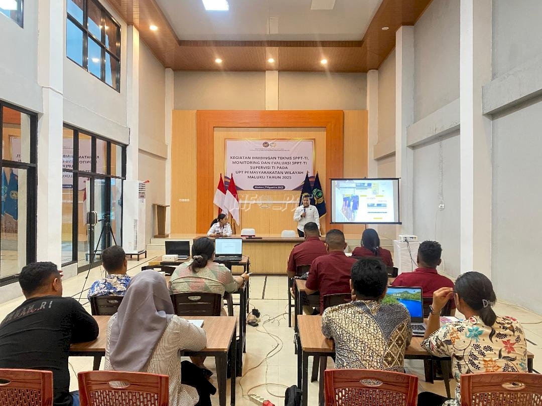 Bimtek SPPT-TI, Pemasyarakatan Maluku Siap Jadi Motor Integrasi Peradilan Pidana