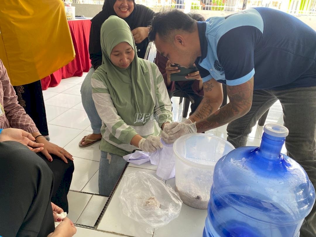 Rutan Sinjai Gandeng Universitas Muhammadiyah Bone Gelar Pelatihan Minyak Goreng