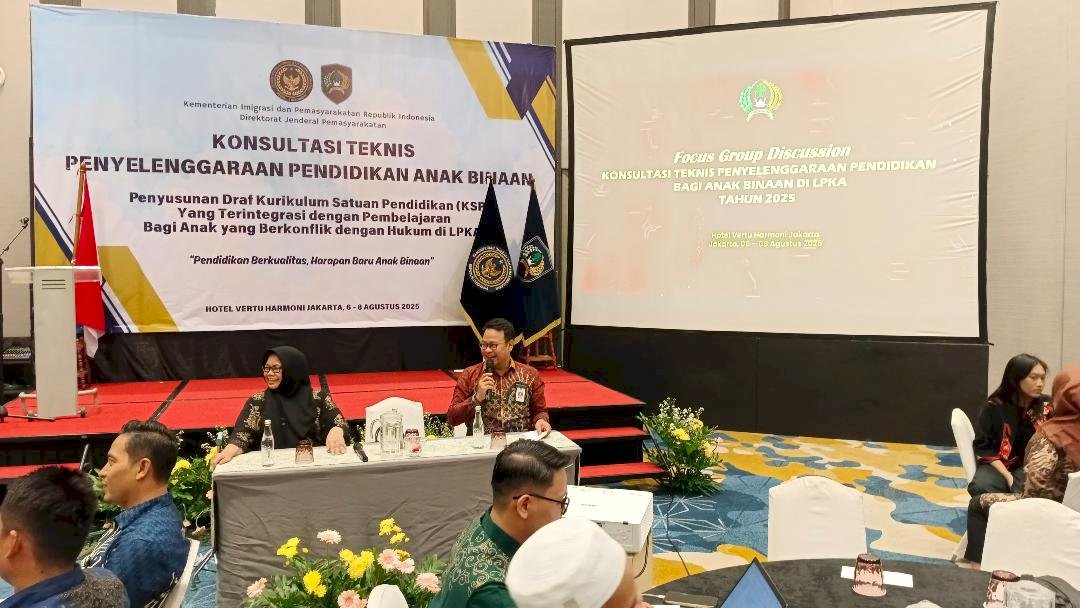 Hadirkan Pendidikan Kontekstual, LPKA Ambon Ikuti Konsultasi Teknis Ditjenpas