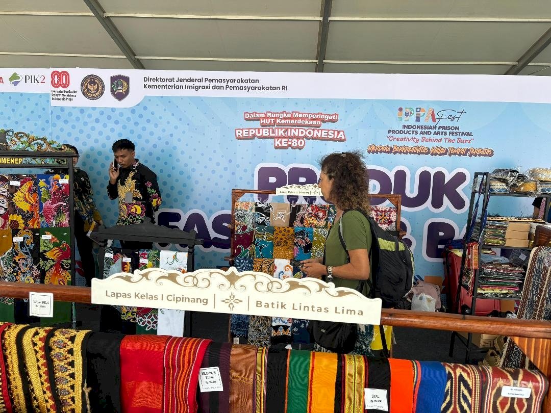 Batik, Kopi, dan Miniatur Kapal, Pesona Lapas Cipinang di IPPAFest 2025