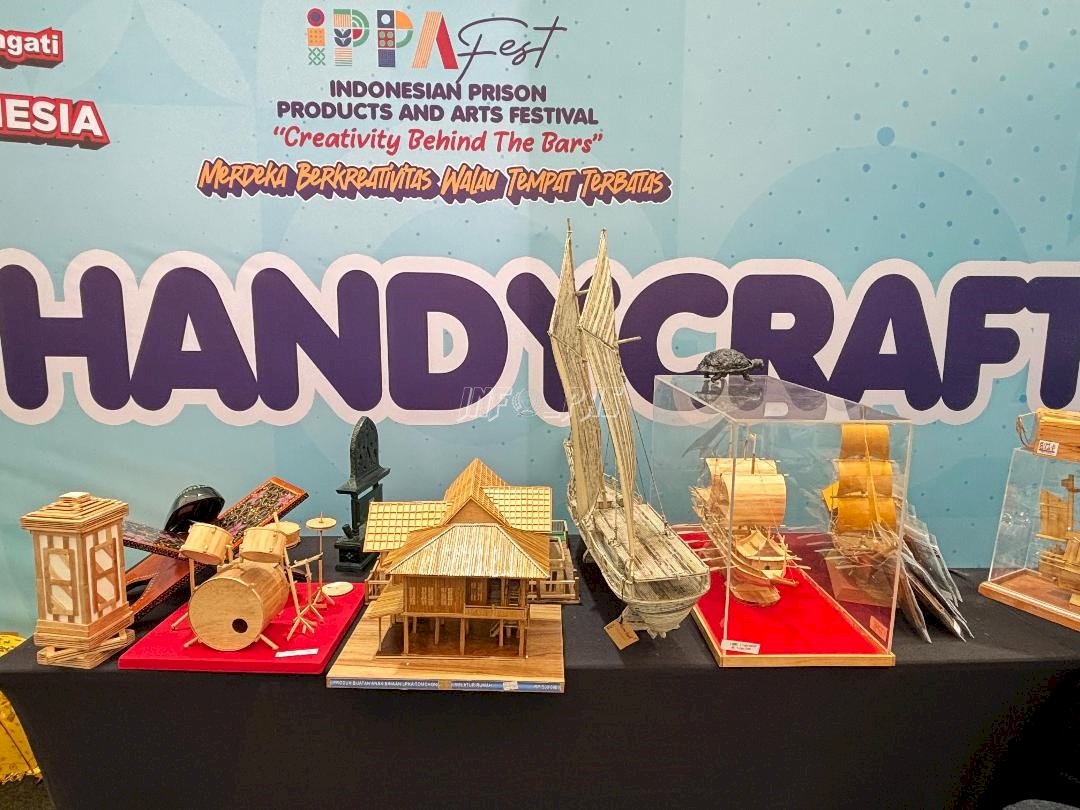 Batik, Kopi, dan Miniatur Kapal, Pesona Lapas Cipinang di IPPAFest 2025
