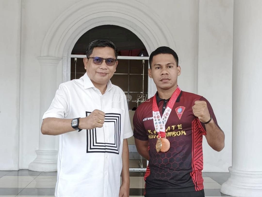 Juara Karate Internasional, Petugas Lapas Wahai Disambut Walikota