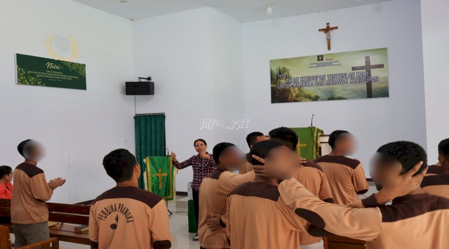 LPKA Ambon dan Kemenag Kota Ambon Gelar Ibadah Kreatif untuk Anak Binaan