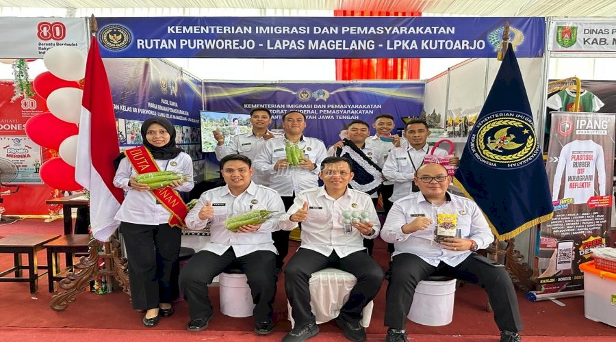 Rutan Purworejo Pamerkan Karya Warga Binaan pada Indonesia Expo 2025 