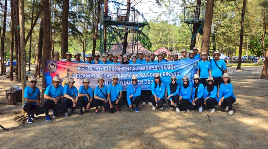 Melalui Pembinaan FMD, Lapas Pangkalpinang Tanamkan Core Value PRIMA 
