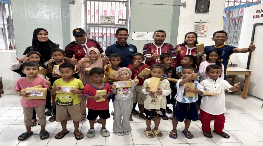 Meriahkan HUT Ke-80 RI, Lapas Bandanaira Gelar Beragam Lomba untuk Anak-Anak‎
