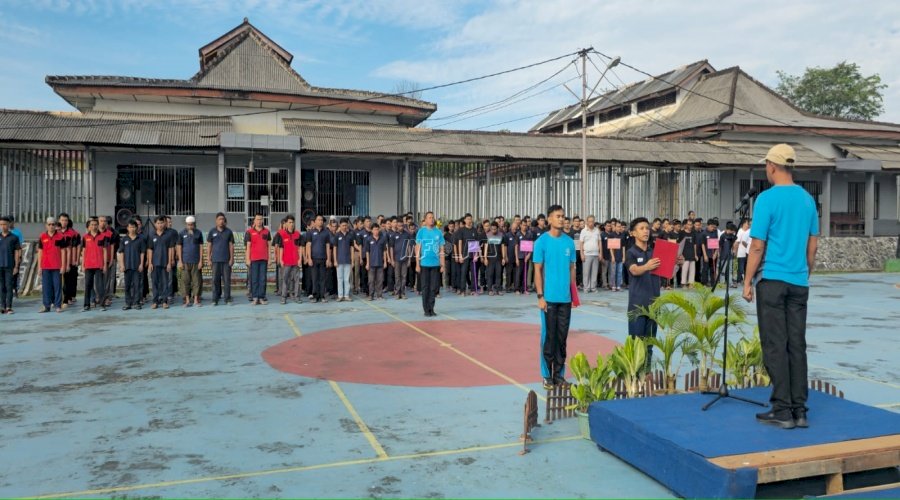 Pekan Olahraga dan Seni Narapidana Lapas Pangkalpinang Resmi Dibuka