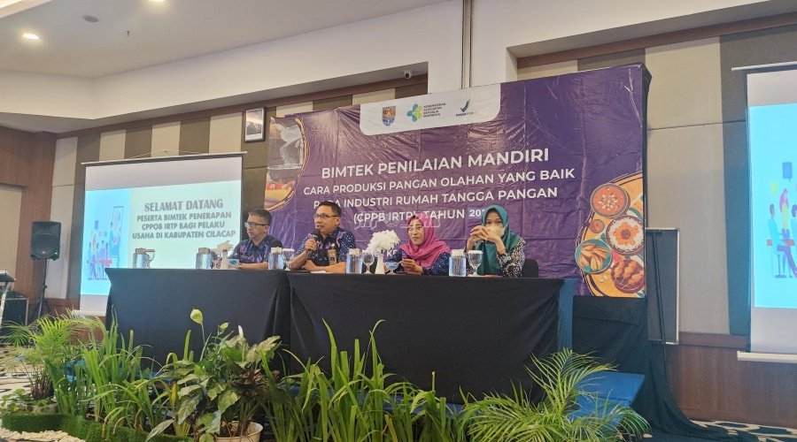 Tim Integrated Farm Lapas Nirbaya Ikuti Bimtek CPPOB, Perkuat Standar Produksi Pangan Olahan