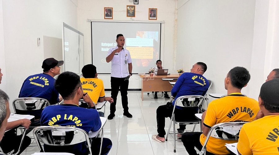 Warga Binaan Lapas Purwokerto Bangun Harapan Baru lewat Pengenalan Program Rehabilitasi Narkoba