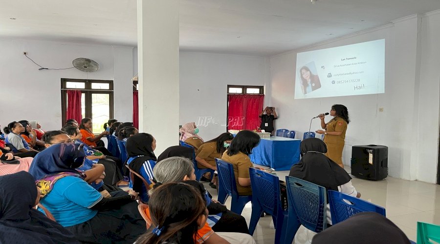Sasar Warga Binaan, Lapas Perempuan Ambon dan Dinkes Kota Ambon Gelar Sosialisasi dan Skrining TBC