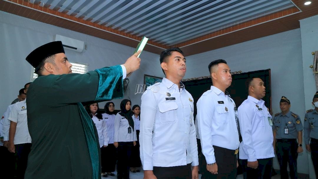 Hadiri Pelantikan Jabatan Fungsional Jambi, Kalapas Muara Bulian Dukung Peningkatan SDM Pemasyarakatan