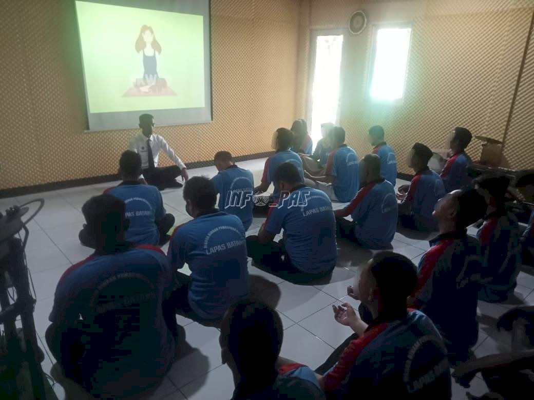 Lapas Batang Gelar Meditasi Afirmasi Positif untuk Peserta Rehabilitasi