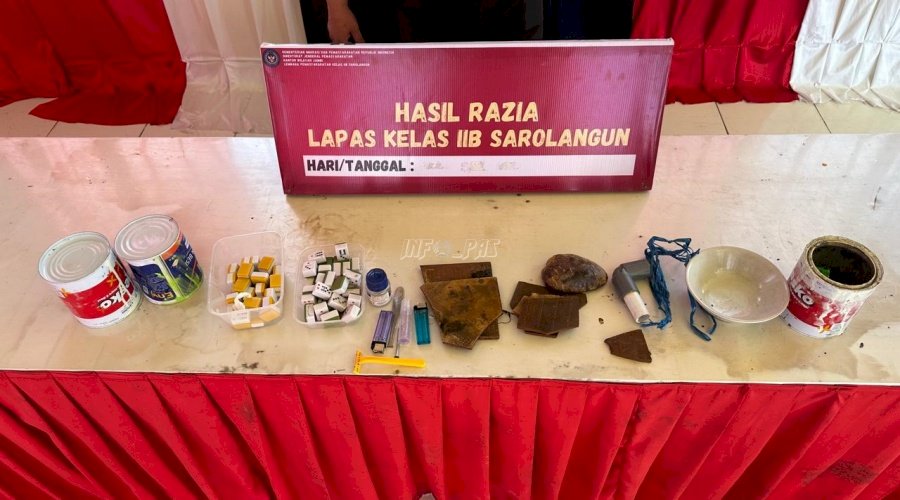 Lapas Sarolangun Gelar Penggeledahan Blok Hunian, Pastikan Keamanan Tetap Terjaga