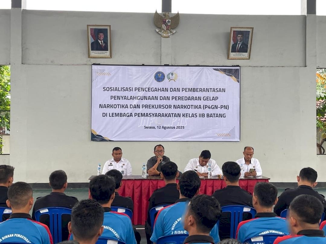Lapas Batang Gandeng BNNK Cegah Penyalahgunaan Narkoba