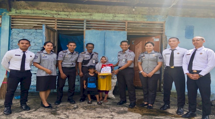 Sambut Kemerdekaan, Lapas Bandanaira Tebar Kepedulian lewat Bansos‎