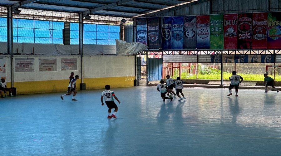 Bapas Ambon Tunjukkan Semangat Sportivitas dalam Turnamen Futsal HUT ke-80 RI