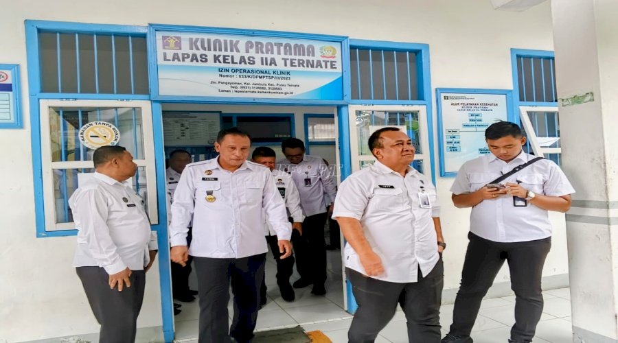 Lapas Ternate Sambut Kunjungan Irwil I Kemenimipas, Fokus Integritas dalam Pelaksanaan Tugas