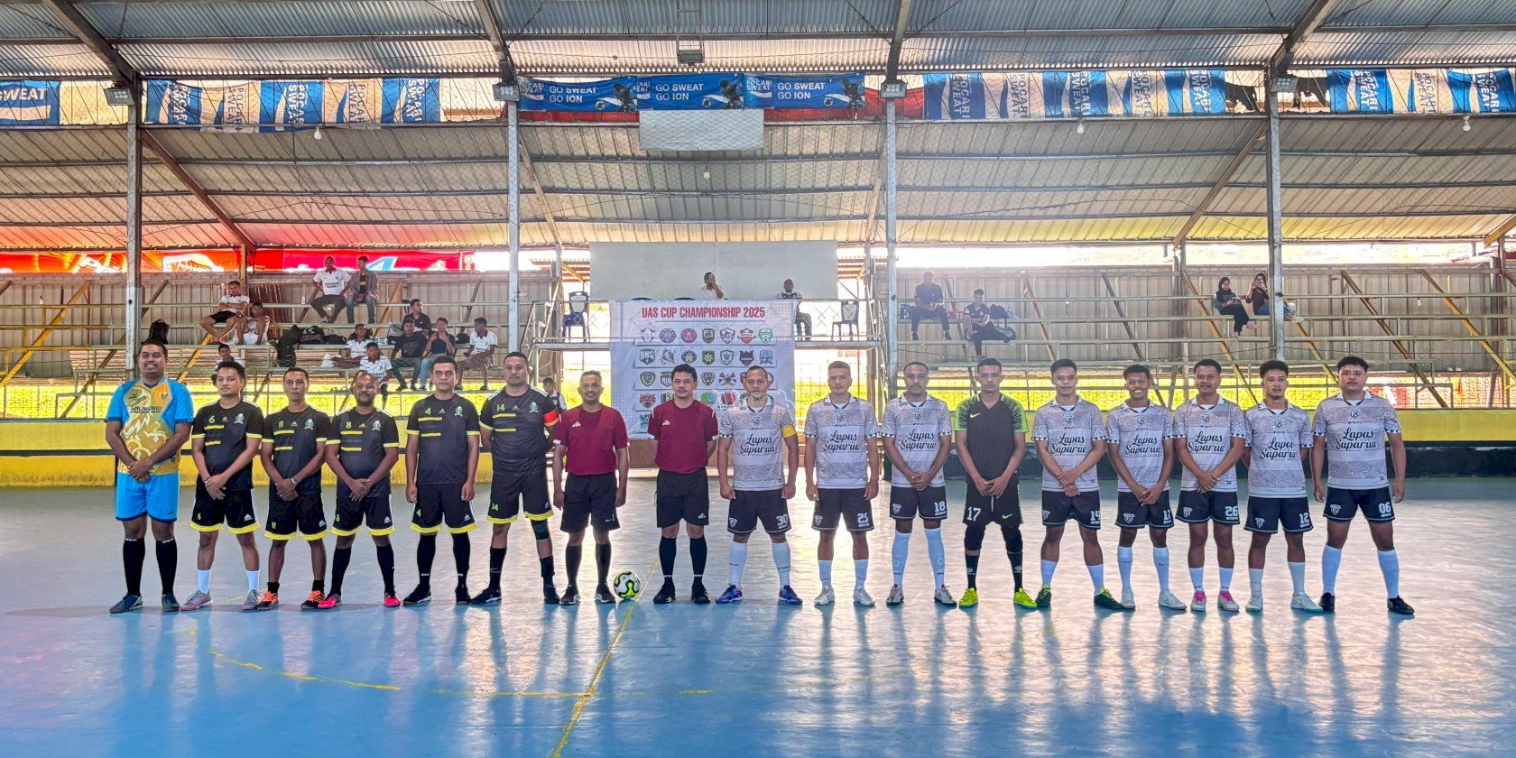 Gol Berlimpah, Lapas Saparua Amankan Tiket Semifinal Turnamen Futsal