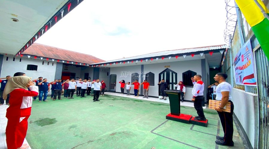 Lapas Wahai Gelar Semarak Perlombaan 'Tiga Hari Menuju Kemerdekaan'