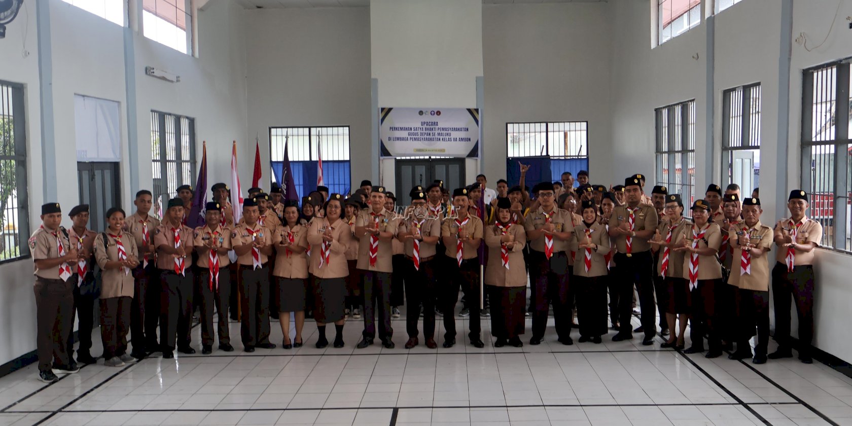 Kakanwil Ditjenpas Maluku Buka Perkemahan Satya Dharma Pemasyarakatan, Tegaskan Nilai Positif Pramuka