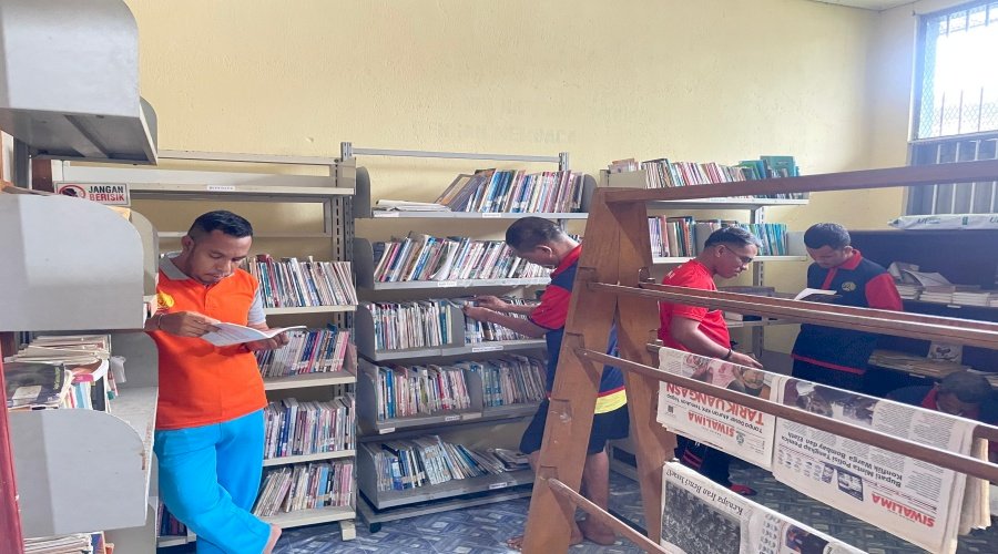 Perpustakaan Rutan Ambon Bangkitkan Semangat Warga Binaan Tingkatkan Wawasan dan Pengetahuan