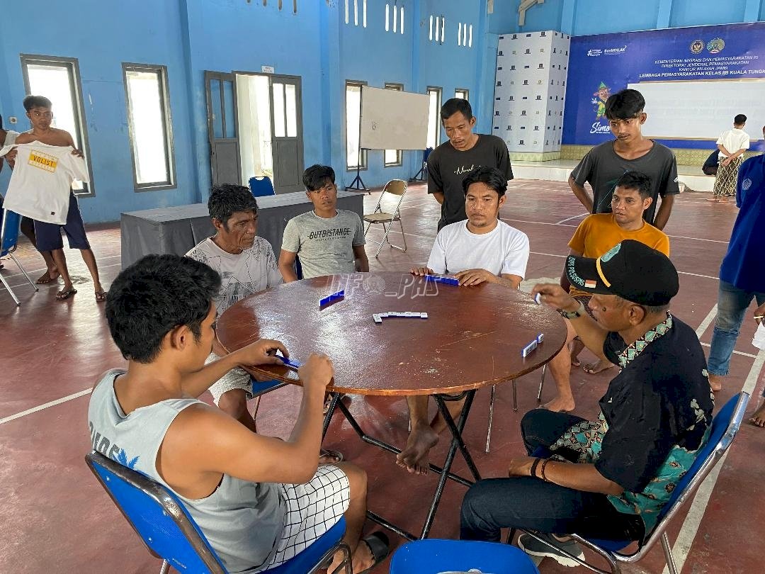 Lapas Kuala Tungkal Gelar Pekan Olahraga Sambut HUT Ke-80 RI