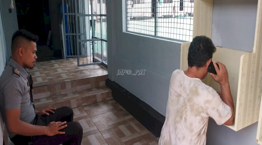 Melalui Wartelsus, Lapas Tual Optimalkan Layanan Komunikasi dan Cegah Peredaran Handphone 