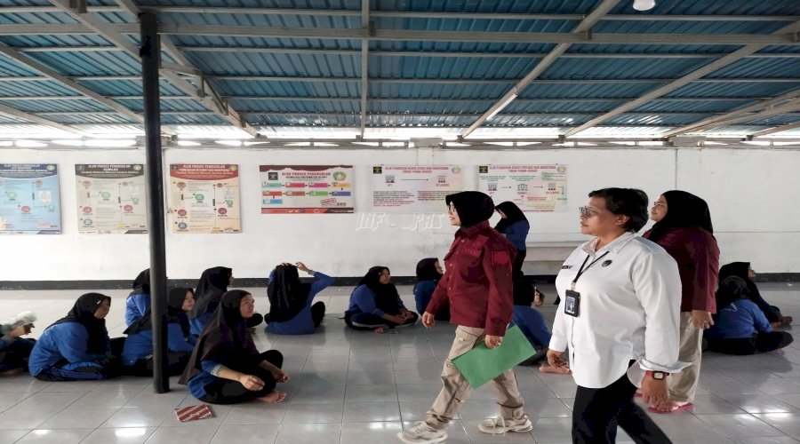 Kanwil Ditjenpas Kalsel Pantau Persiapan HUT ke-80 RI di Lapas Perempuan Martapura