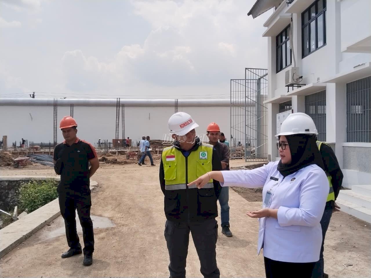 Kanwil Ditjenpas Jateng Tinjau Pembangunan Rutan Surakarta