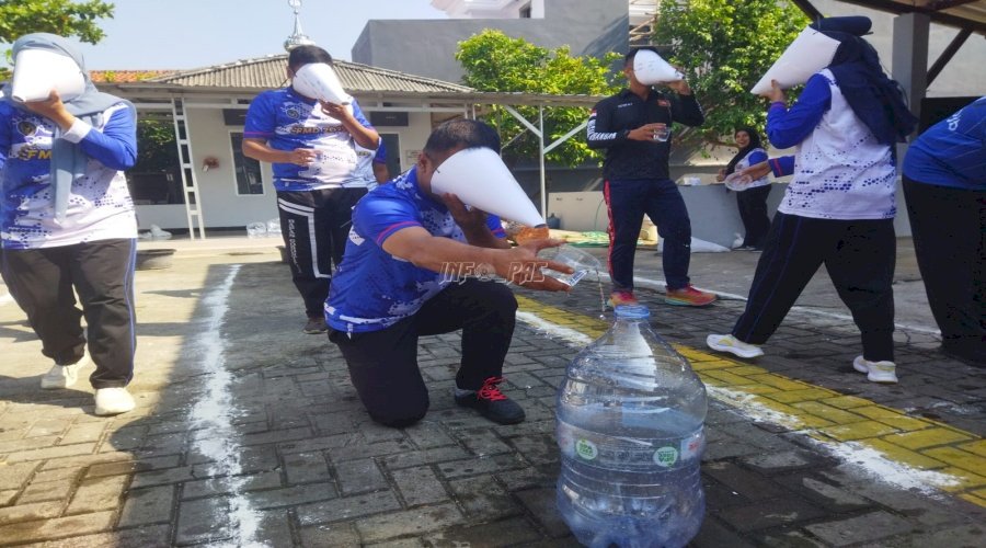 Riuh Tawa dan Semangat Kemerdekaan Warnai Lomba Unik di Bapas Pati