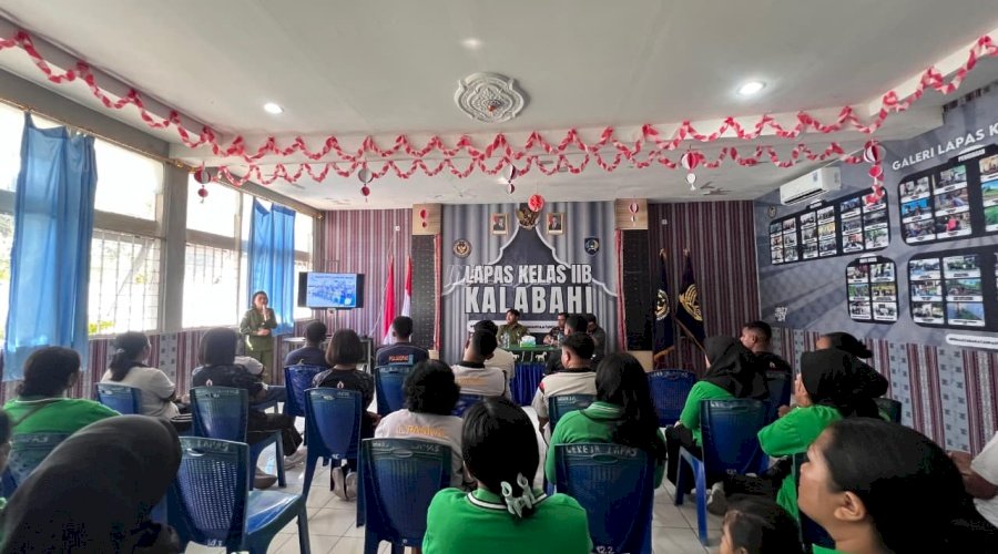 Dorong Gaya Hidup Sehat, Lapas Kalabahi Gandeng YSKI Gelar Sosialisasi Kanker