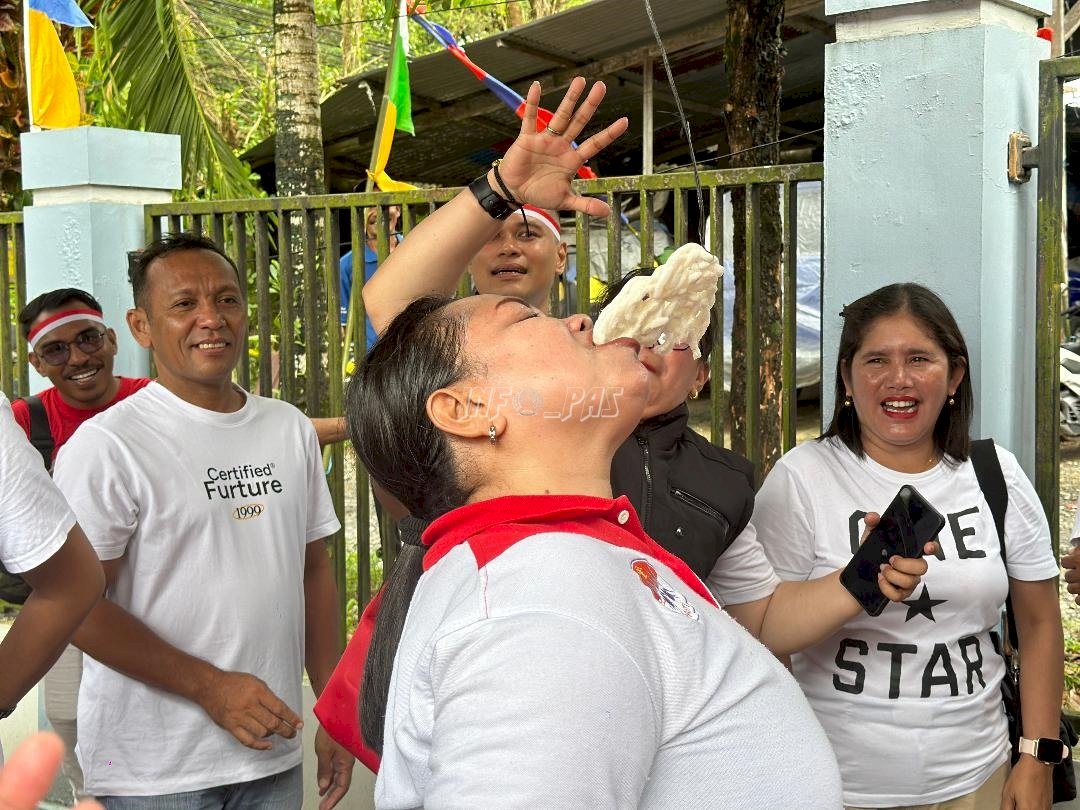 Bapas Ambon Tunjukkan Kekompakan di Lomba Pemasyarakatan Maluku