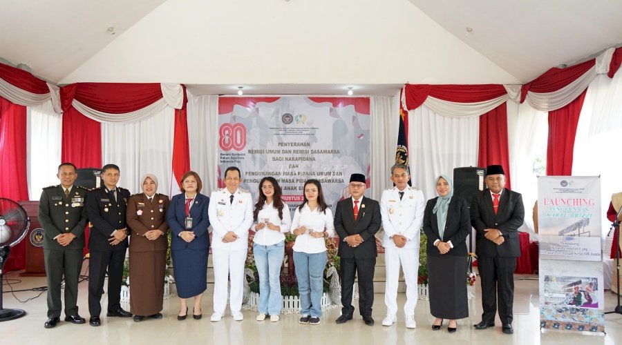 Lapas Perempuan Jambi Luncurkan Penggunaan Kartu BRIZZI dan Tebar Benih Lele