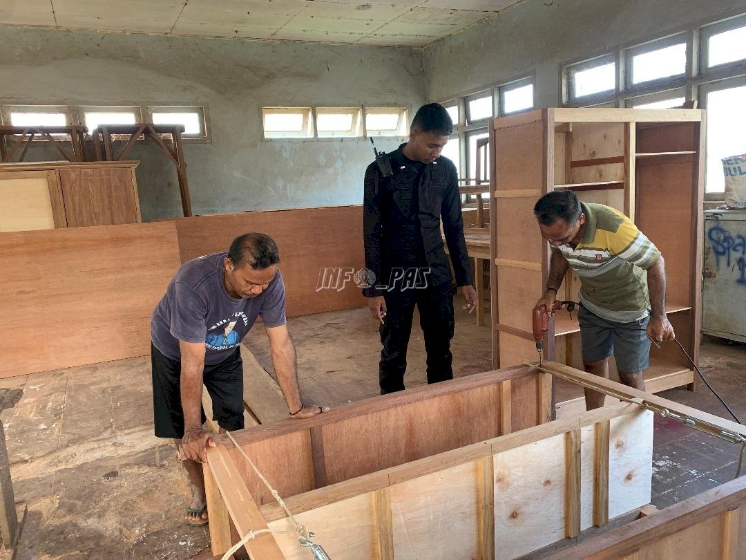 Lapas Saumlaki Hasilkan Mebel Berkualitas, Terima Pesanan Masyarakat