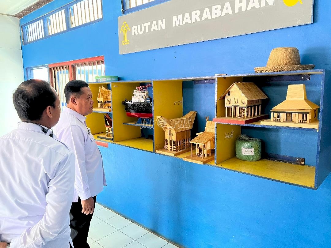 Pastikan Layanan Optimal, Kakanwil Ditjenpas Kalsel Sambangi Rutan Marabahan