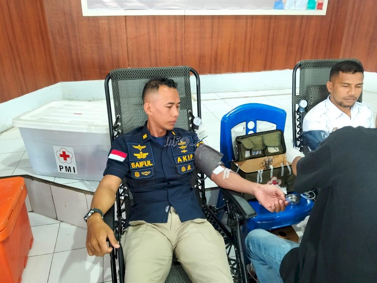 Bapas Ambon Ikuti Donor Darah, Setetes Darah untuk Rayakan Kemerdekaan