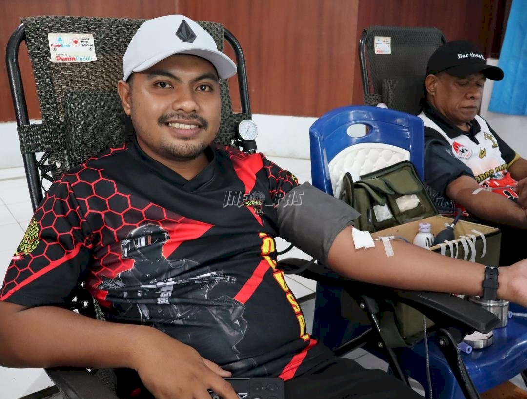 Lapas Ambon Ikut Donor Darah, Bukti Cinta untuk Sesama