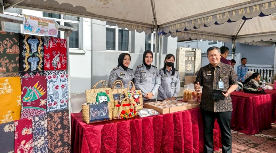 Lapas Perempuan Jambi Hadirkan Produk Unggulan di Bazar Kanwil Ditjenpas Jambi 