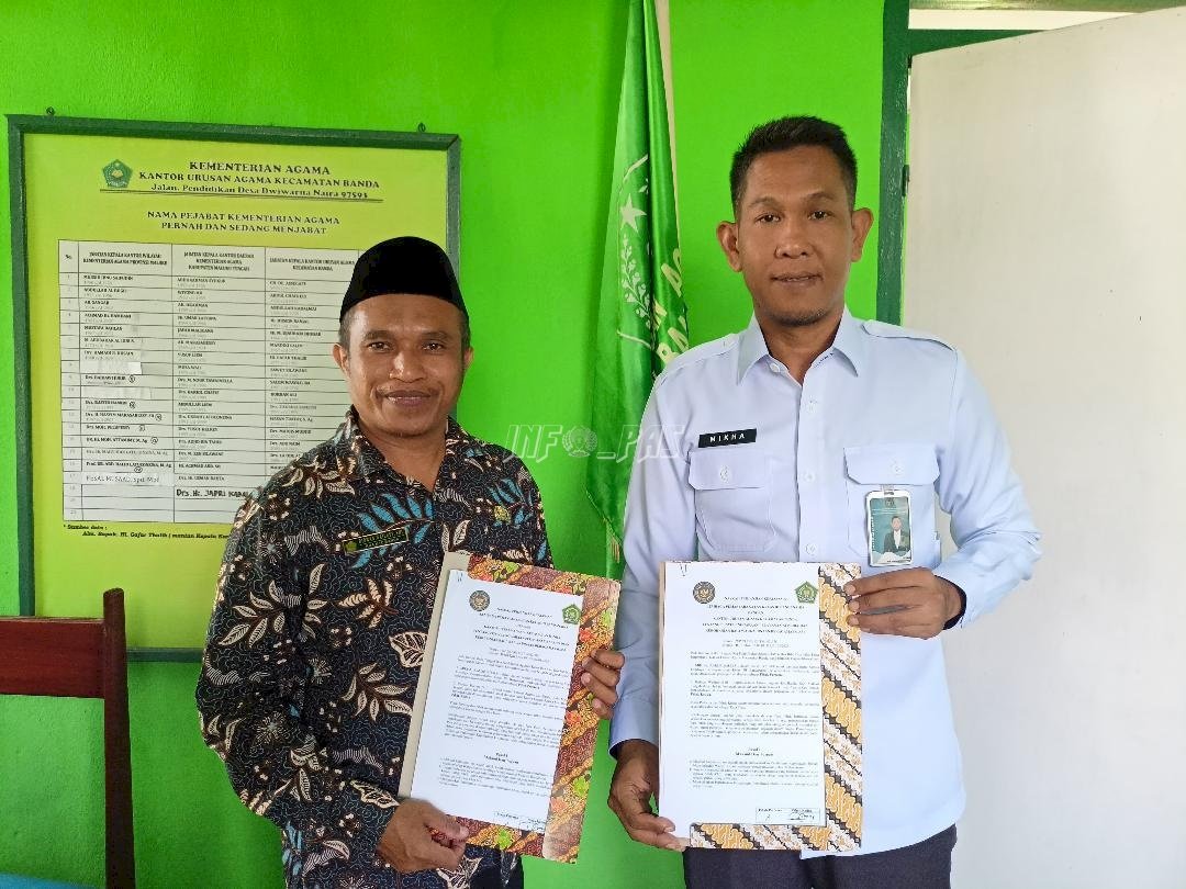 Perkuat Karakter Warga Binaan, Lapas Bandanaira Teken PKS dengan KUA