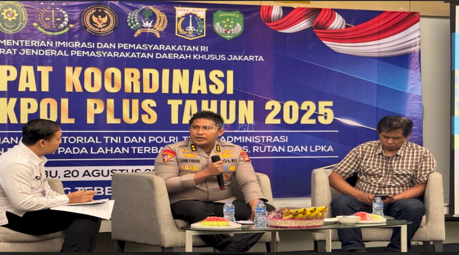 Lapas Cipinang Perkuat Koordinasi melalui Rakor Dilkumjakpol Plus 2025
