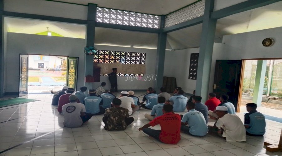 Lapas Piru Perkuat Kerohanian Warga Binaan melalui Pembinaan bersama Kemenag SBB